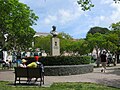 English: Statue of Christian IX of Denmark in Charlotte Amalie, United States Virgin Islands.