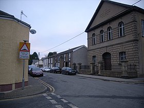 Church and junction at Abercanaid - geograph.org.uk - 634053.jpg