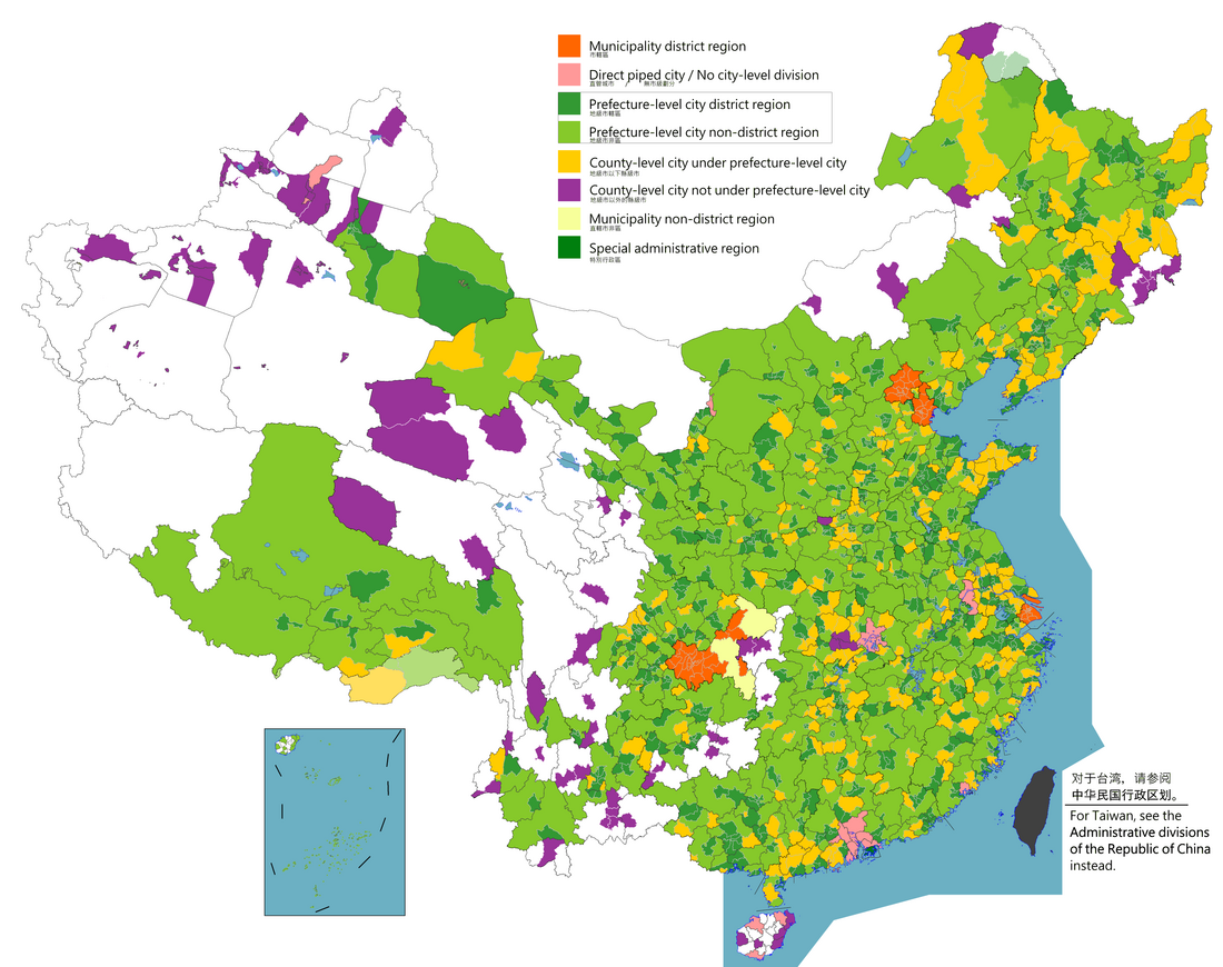 List of cities in China