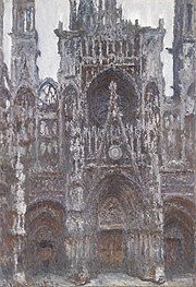 Claude Monet, The Portal of Rouen Cathedral, le Portal vu de face (cropped).jpg