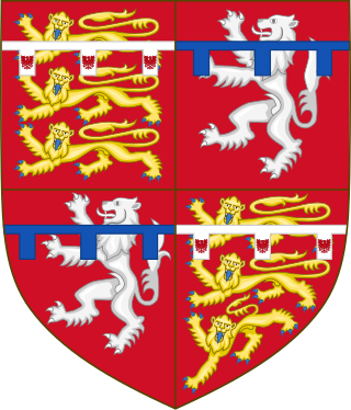 Description de l'image Coat of Arms of Thomas de Mowbray, 4th Earl of Norfolk.svg.