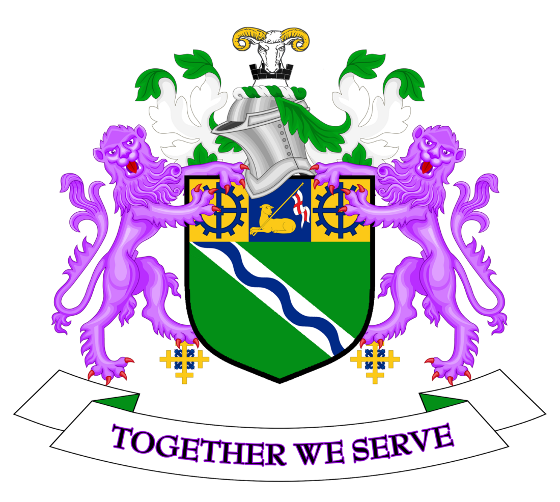 File:Coat of arms of Kirklees Metropolitan Borough Council.png