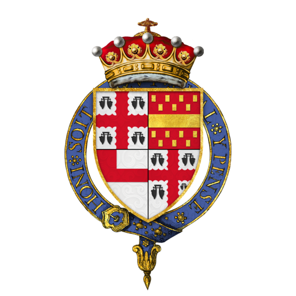 File:Coat of arms of Sir Henry Bourchier, 2nd Earl of Essex, KG.png