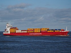 Containerships VI (ship, 1999) IMO 9188518 Callsign DABH Port of Rotterdam pic4.JPG