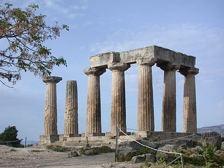 Temple of Apollo, Ancient Corinth.