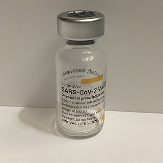 <span class="mw-page-title-main">CoronaVac</span> Vaccine against COVID-19