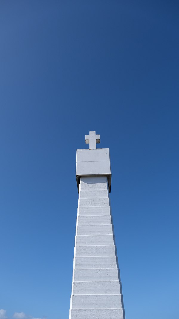 Cross of Bartholomew Dias at Cape of Good Hope.