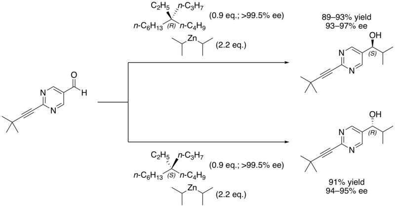 File:Cryptochiral asymmetric autocatalysis in Soai reaction.png