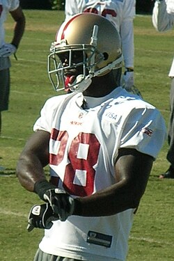 Curtis Taylor at 49ers training camp 2010-08-09.JPG