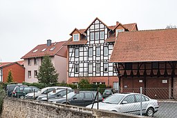 Düstere Straße 24-25, Rückgebäude, Ansicht Gartenstraße Göttingen 20180112 001