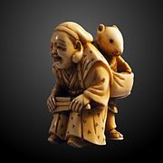 Daikoku netsuke-Ethno BHM 2175