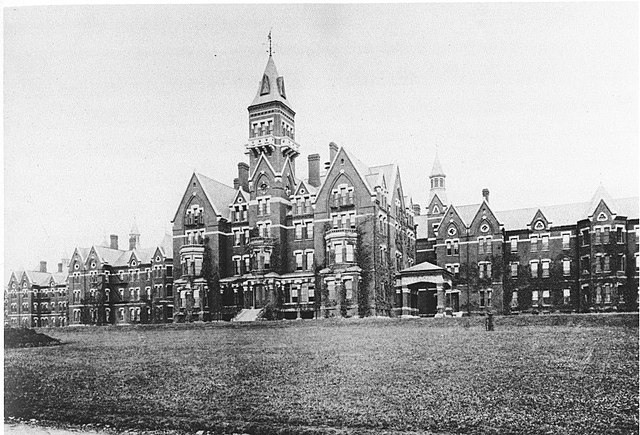 Danvers State Hospital, Danvers, Massachusetts, Kirkbride Complex, c. 1893