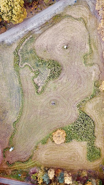 File:De kaart van Nederland nagemaakt op RCN Het Grote Bos.jpg