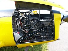 de Havilland DHC-1B-2-S5 Chipmunk Gipsy Major 10 engine installation Dehavilland DHC-1B-2-S5 Chipmunk C-FBNM 02.JPG