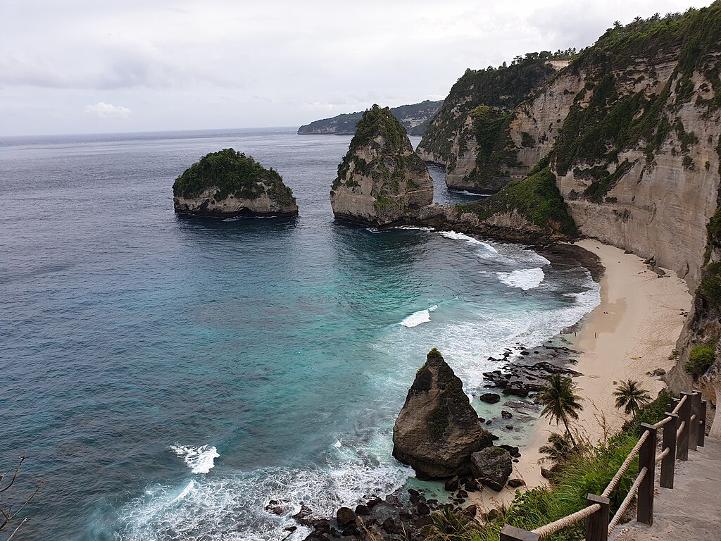 Diamond Beach in Nusa Penida, Bali