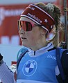 Čeština: Kelsey Dickinsonová na Světovém poháru v biatlonu v Novém Městě na Moravě 2023 English: Biathlon World Cup in Nové Město na Moravě 2023 – Kelsey Dickinson.