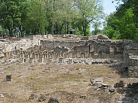 Hypocaust of ancient public baths