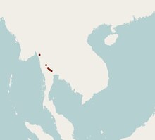 Distribution of Craseonycteris thonglongyai.tif