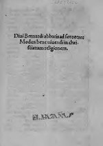 Миниатюра для Файл:Diui Bernardi abbatis ad sororem - Modvs bene vivendi in christianam religionem (IA HRA01642).pdf