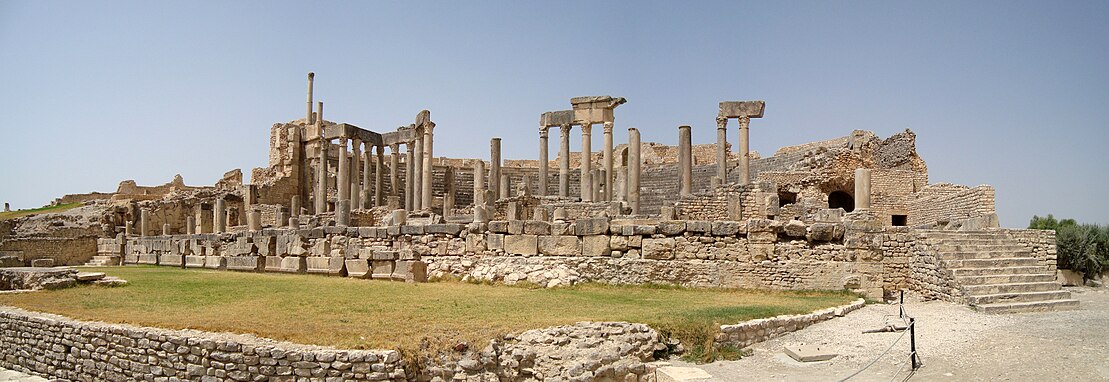 Theatre of Dougga Elena Tatiana Chis