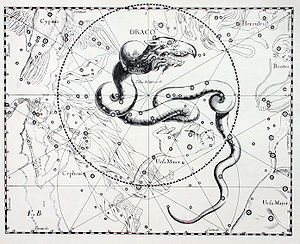 The Draco (constellation) constellation from U...