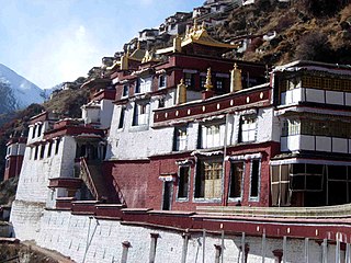 <span class="mw-page-title-main">Drigung Monastery</span> Tibetan Buddhist monastery in Lhasa, Tibet, China