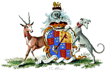 Arms of the 1st Duke of St Albans Duke of St Albans coa.png