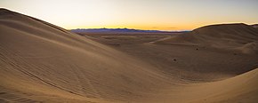 View of the main bowl at Dumont Dunes. Dumont Dunes at Sunrise.jpg