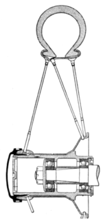 Fig. 11.—Section of Rudge-Whitworth demountable wire with Pugh triple lacing.