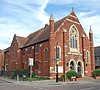 Eastleigh Baptist Church, Desborough Road, Eastleigh (junho de 2019) (2) .JPG