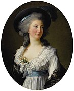 Izabela Lubomirska (Elżbieta Czartoryska) The Blue Marquise