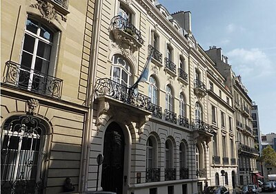 Embassy of Argentina, Paris