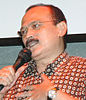 Eros Djarot speaking in 2006