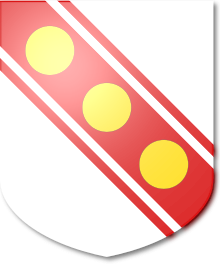 Escutcheon of the Bishopp baronets of Parham Escutcheon of the Bishopp baronets of Parham (1620).svg