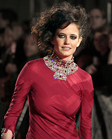 Eva Green en los Premios BAFTA en el Royal Opera House de Londres, 2007.