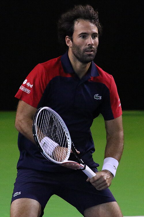 Eysseric at the 2021 Internationaux de Tennis de Vendée