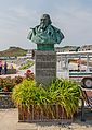 Das "Heinrich Hoffmann von Fallersleben" Denkmal in Helgoland