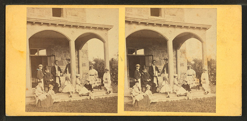 File:Family gathering in the front porch, from Robert N. Dennis collection of stereoscopic views 4.jpg