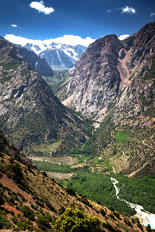 <span class="mw-page-title-main">Fann Mountains</span> Mountains in Tajikistan