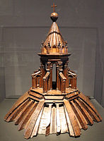 Modelo de farol domo.  1430-1446.  Museo de Arte de la Catedral