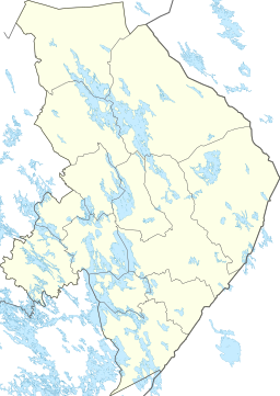 Heinävaaras läge i Norra Karelen