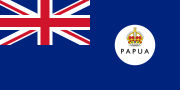 Bendera Teritori Papua, 1906–1949