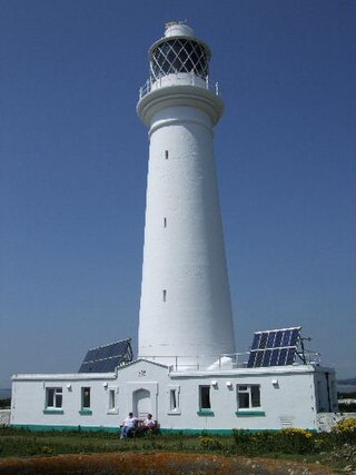 <span class="mw-page-title-main">Flat Holm Lighthouse</span> Lighthouse in Cardiff, Wales