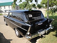 1957 Chevrolet One-Fifty Sedan Delivery (non-standard wheels)