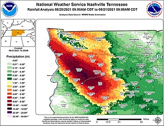 <span class="mw-page-title-main">2021 Tennessee floods</span> Natural disaster