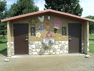 Public toilet A room or building with toilets available for use by the general public