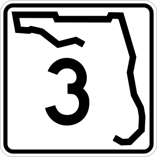 <span class="mw-page-title-main">Florida State Road 3</span> State highway in Brevard County, Florida, United States