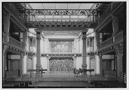 Folger Library Theater, circa 1932