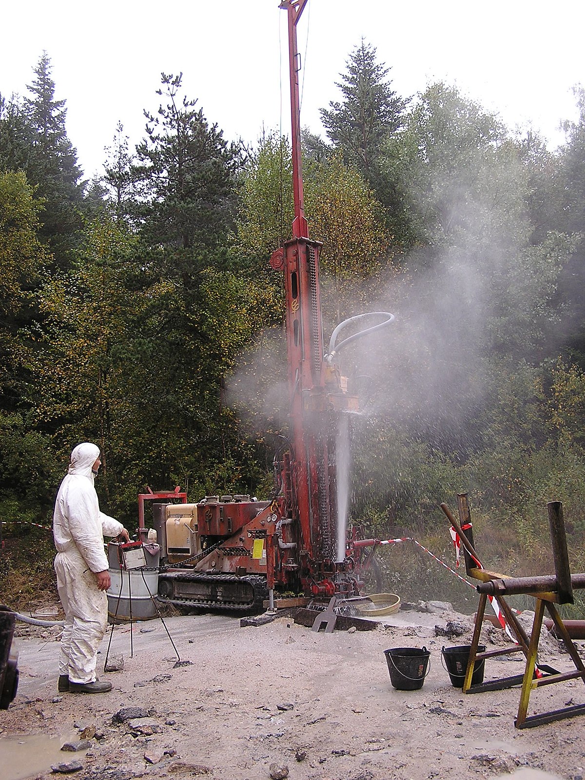 Description des réseaux d'eau potable - Forages ou puits