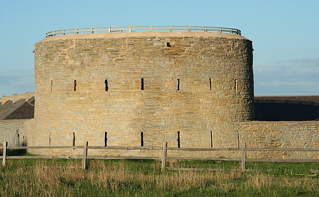 Fort Snelling's round tower